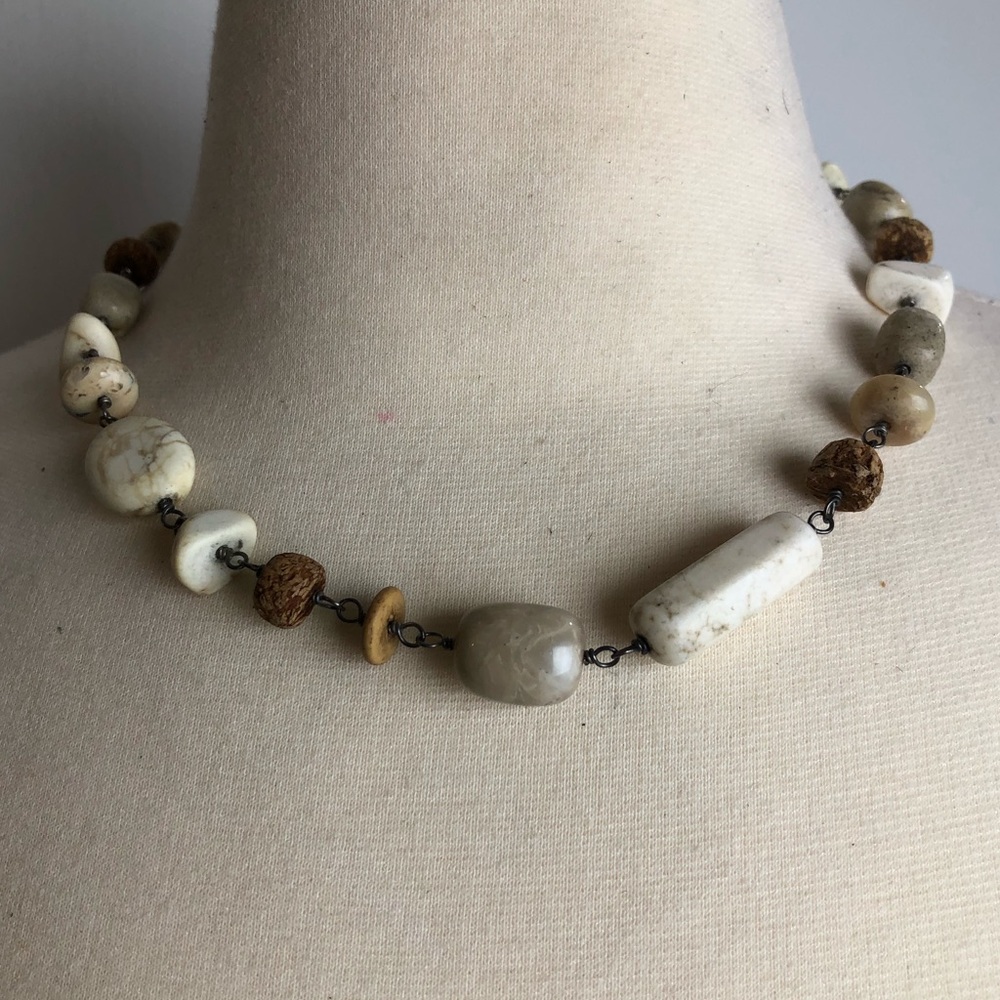 Neutral perfection necklace by Silpada
